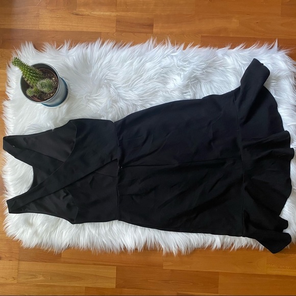 BANANA REPUBLIC Black Midi Dress - Picture 5 of 9